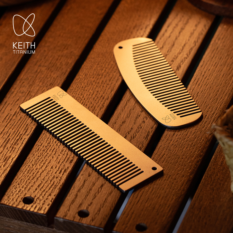 Comb Pocket Titanium - KEITH Lược Tóc Titanium cho Tóc