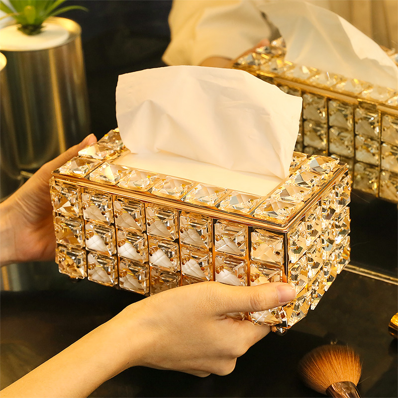 Edc Carry Pen - Crystal Glass Tissue Box Cover Home