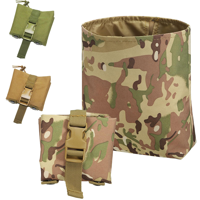 Edc Carry Pocket - New Molle Folding Dump Drop Magazine