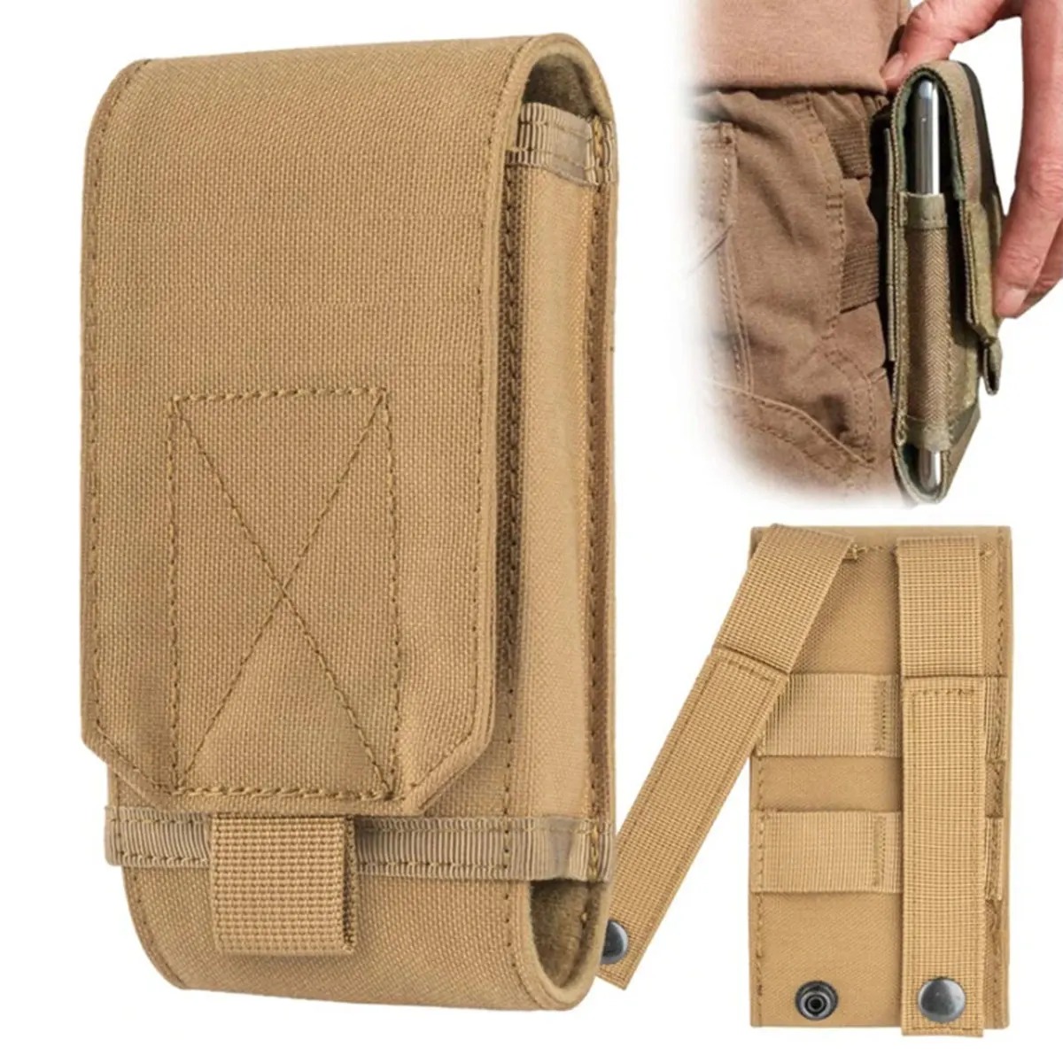 Edc Carry Pocket - Molle Laser Pouch Tactical Cell Phone