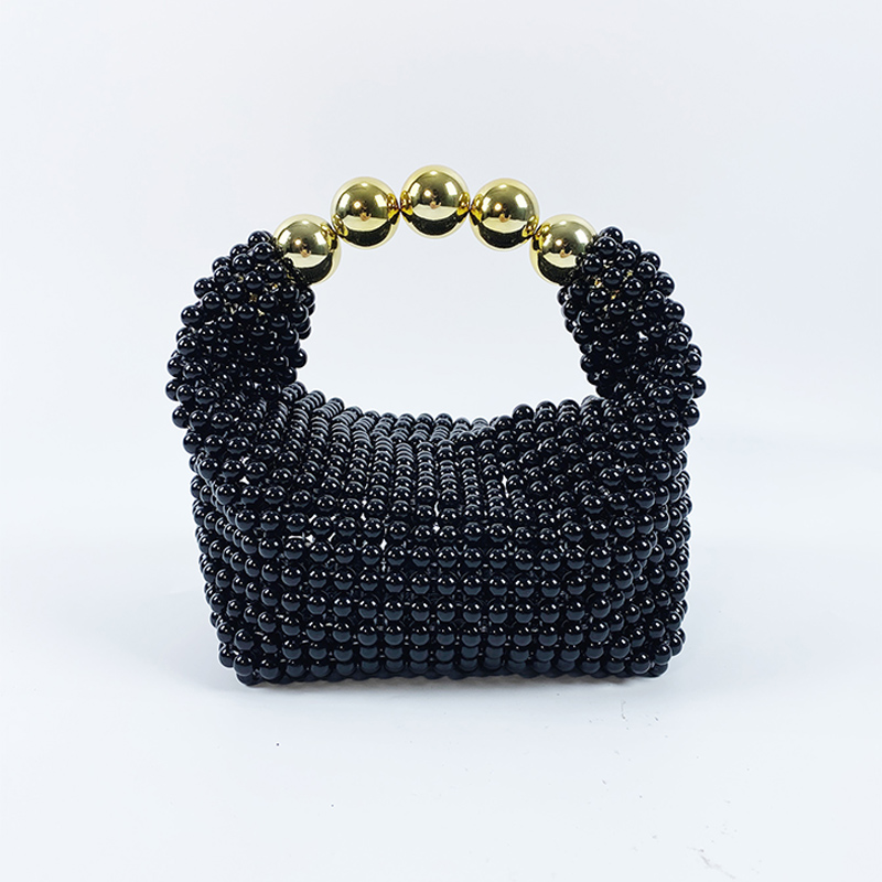 Edc Carry Bag - Ins handmade bead woven acrylic imitation