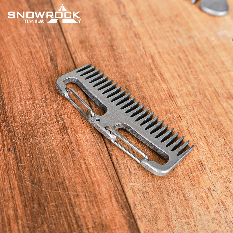 SNOWROCK Stone-Washed Titanium - đánh giá và giá Comb Pocket Titanium