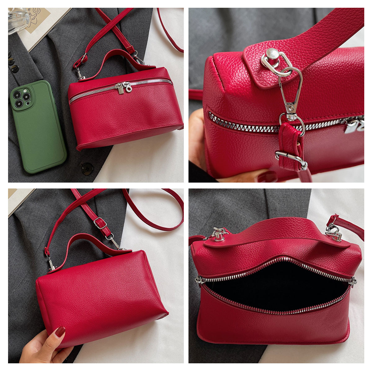 Minimalist Trend Solid Color B - đánh giá và giá Edc Carry Bag