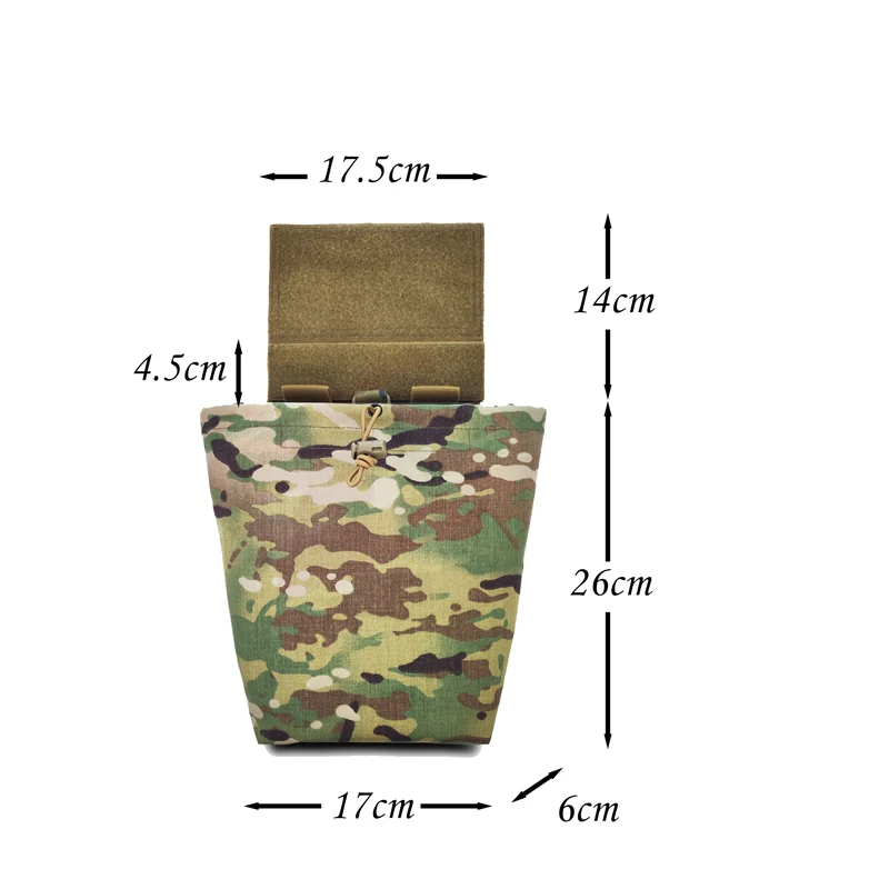 Tactical Foldable Pouch Airsof - đánh giá và giá Edc Carry Pocket