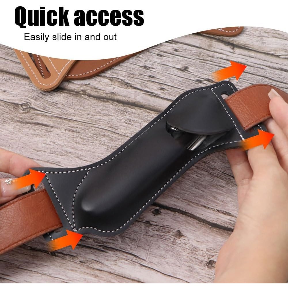 Waist Hanging EDC Knife Sheath - đánh giá và giá Edc Carry Belt Leather