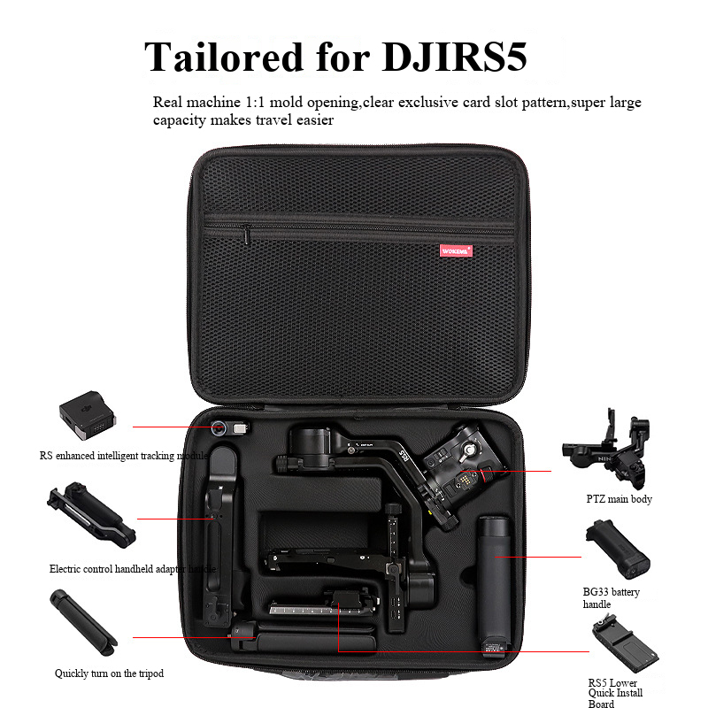 Shoulder Bag For DJI RS 5 Anti - đánh giá và giá Edc Carry Bag