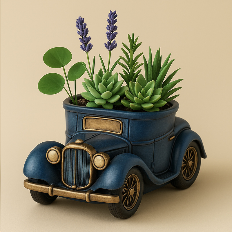 3D Vintage Bus Car Succulent P - đánh giá và giá Edc Carry Pen