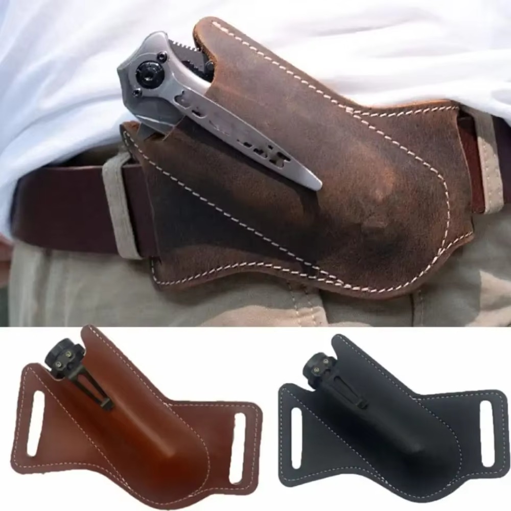 Premium Rugged Leather Knife S - đánh giá và giá Edc Carry Belt Leather