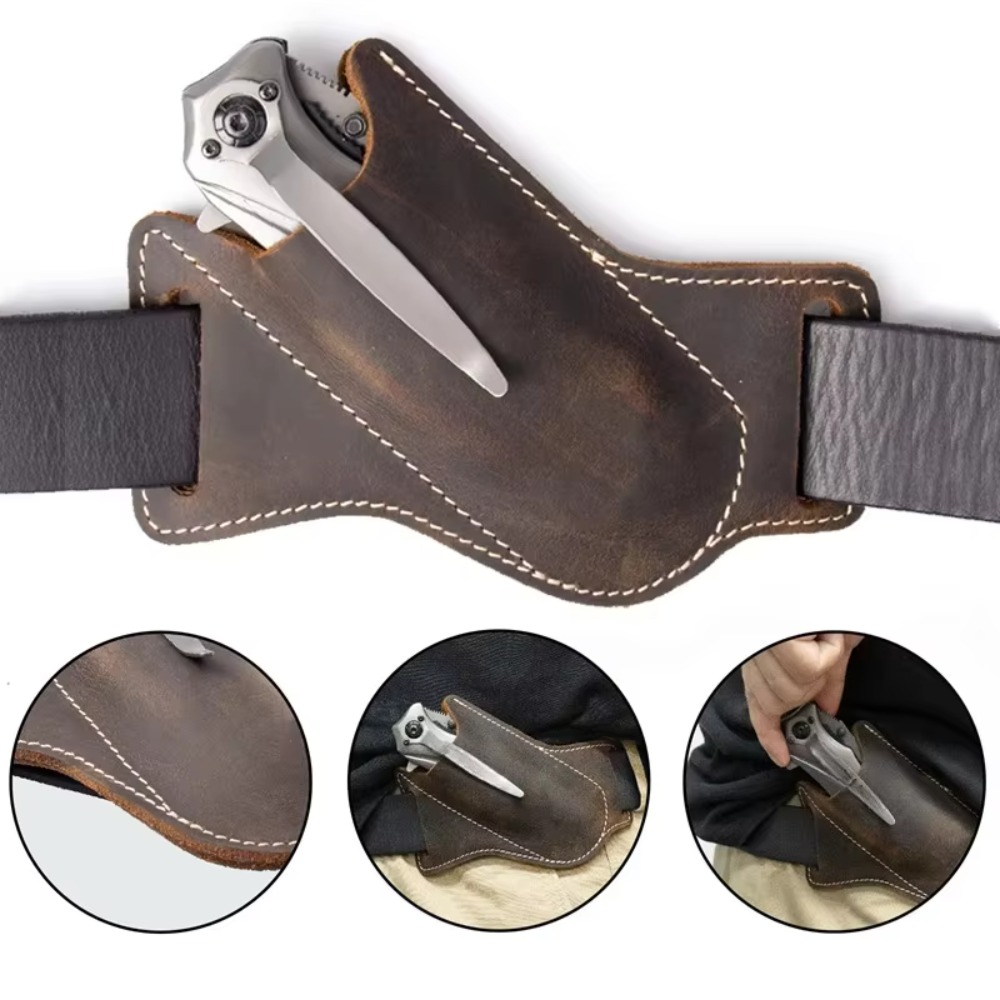 Premium Rugged Leather Knife S - đánh giá và giá Edc Carry Belt Leather