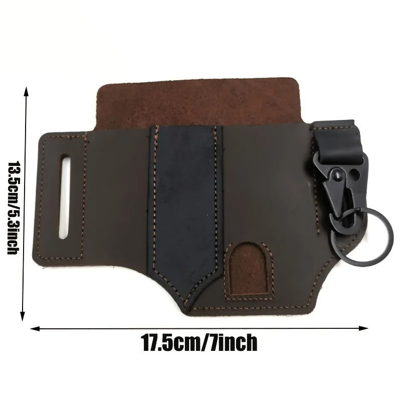 PU Leather EDC Belt Multitool  - đánh giá và giá Edc Carry Belt Leather