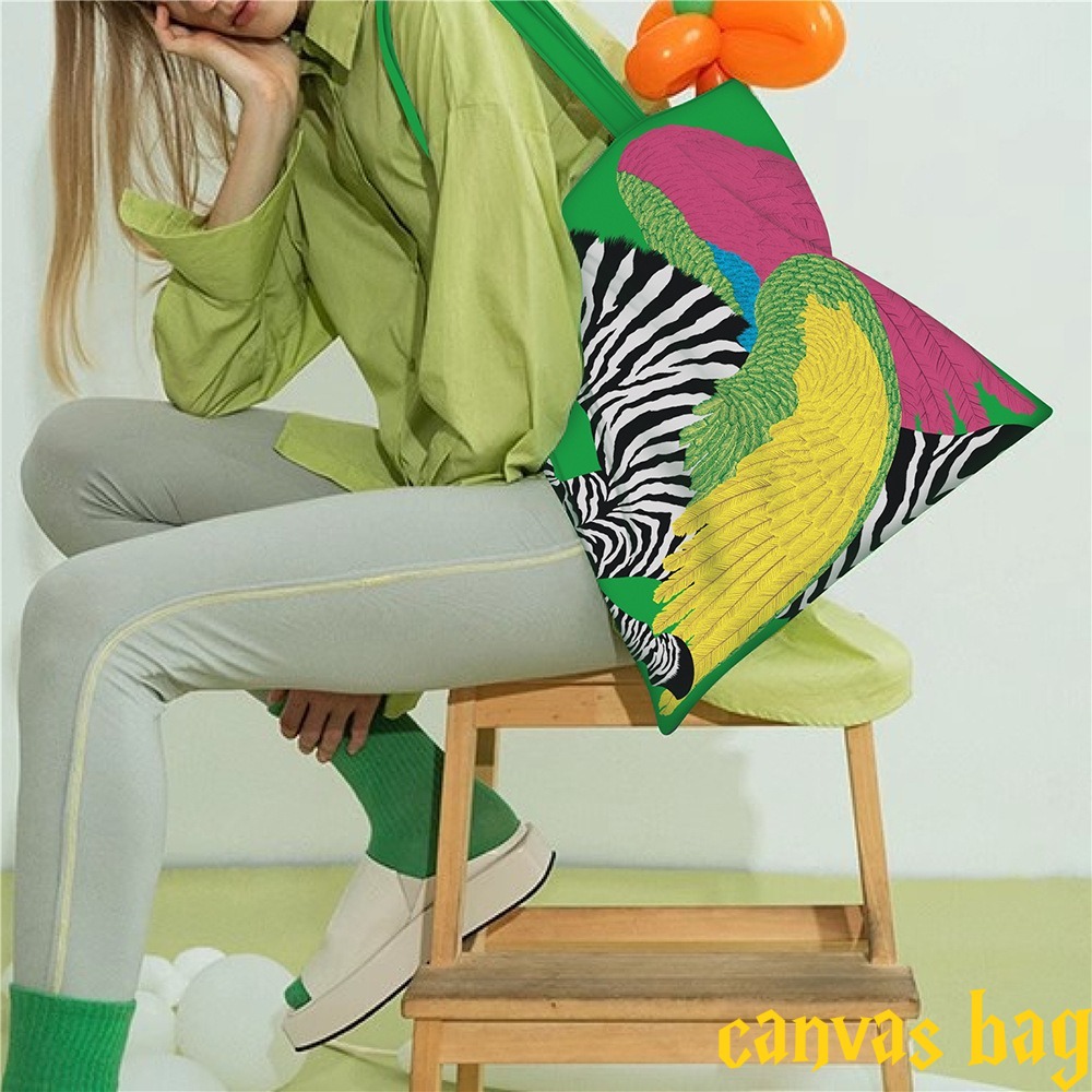 Fashion Multi-color Canvas Bag - đánh giá và giá Edc Carry Bag