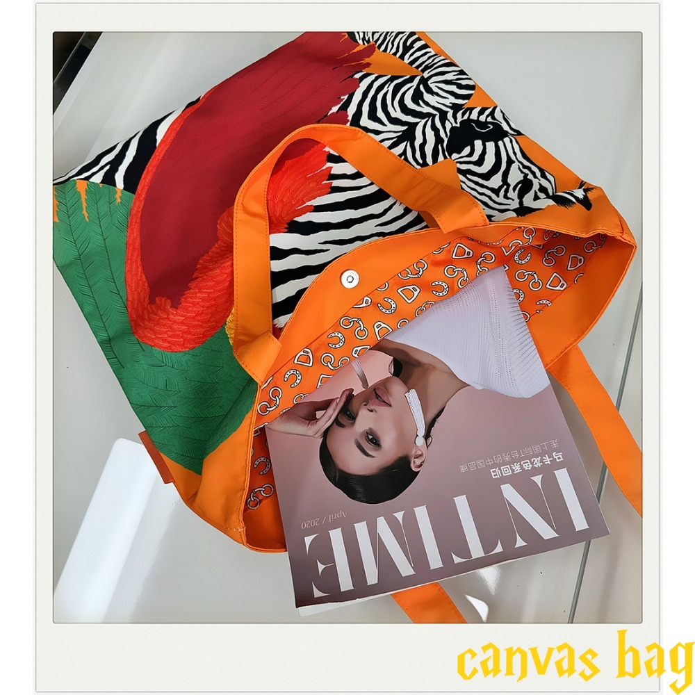 Fashion Multi-color Canvas Bag - đánh giá và giá Edc Carry Bag