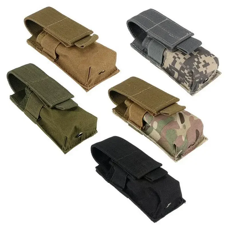 Tactical Molle Flashlight Pouc - đánh giá và giá Edc Carry Knife