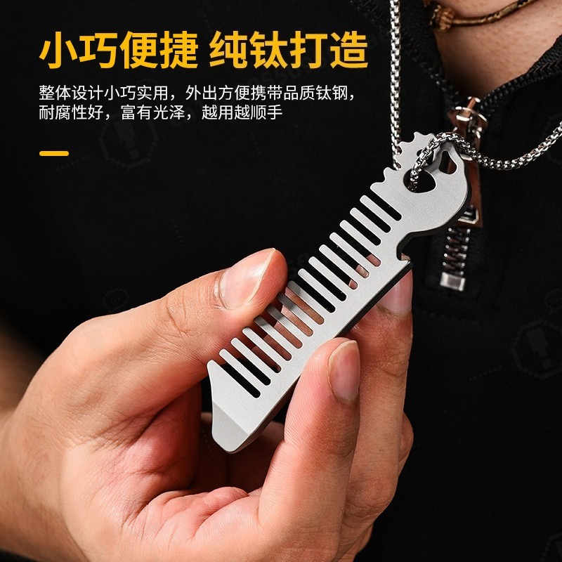 Titanium Alloy Men Oil Head St - đánh giá và giá Comb Pocket Titanium