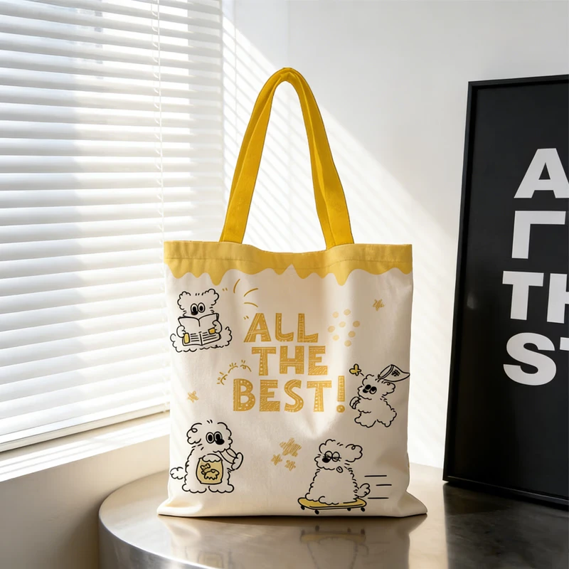 New Cartoon Comic Printed Canv - đánh giá và giá Edc Carry Bag