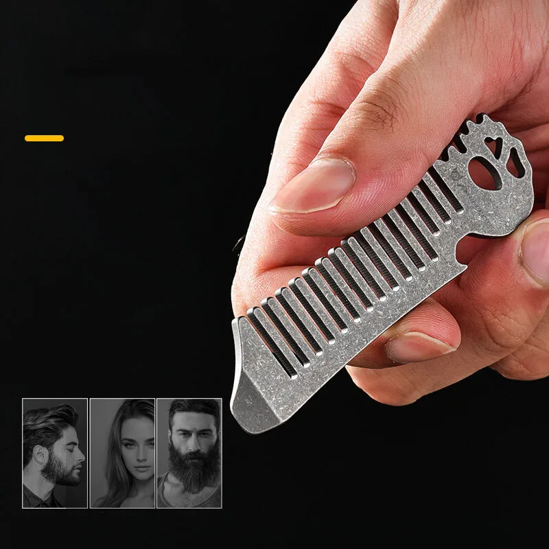 FEGVE Titanium alloy comb with - đánh giá và giá Comb Pocket Titanium