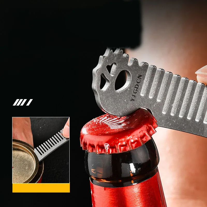 FEGVE Titanium alloy comb with - đánh giá và giá Comb Pocket Titanium