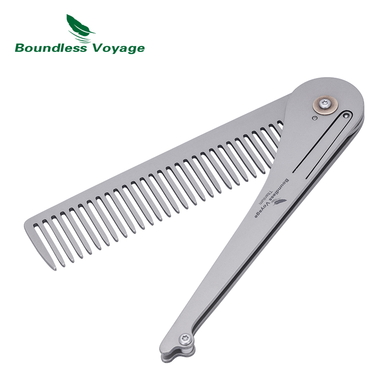 Boundless Voyage Titanium Fold - đánh giá và giá Comb Pocket Titanium