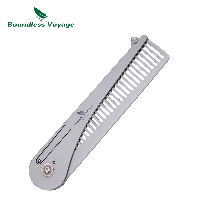 Boundless Voyage Titanium Fold - đánh giá và giá Comb Pocket Titanium