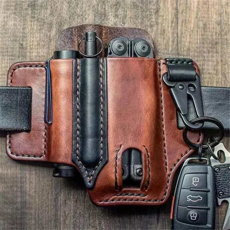 Genuine Leather Edc Tactical M - đánh giá và giá Edc Carry Belt Leather