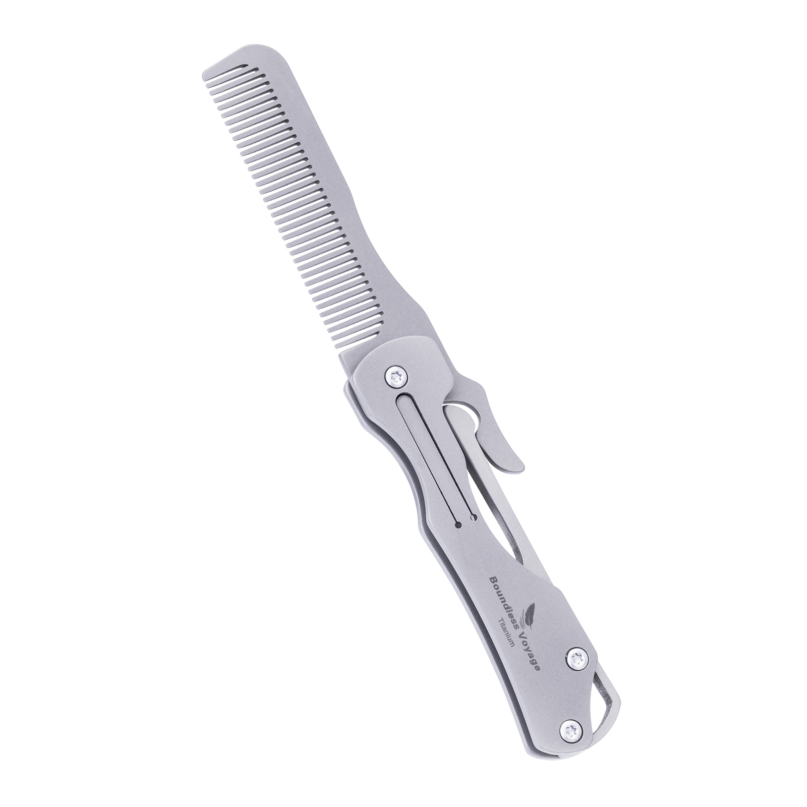 Boundless Voyage Folding Titan - đánh giá và giá Comb Pocket Titanium
