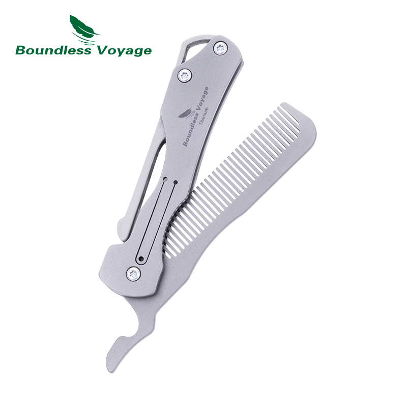 Boundless Voyage Folding Titan - đánh giá và giá Comb Pocket Titanium