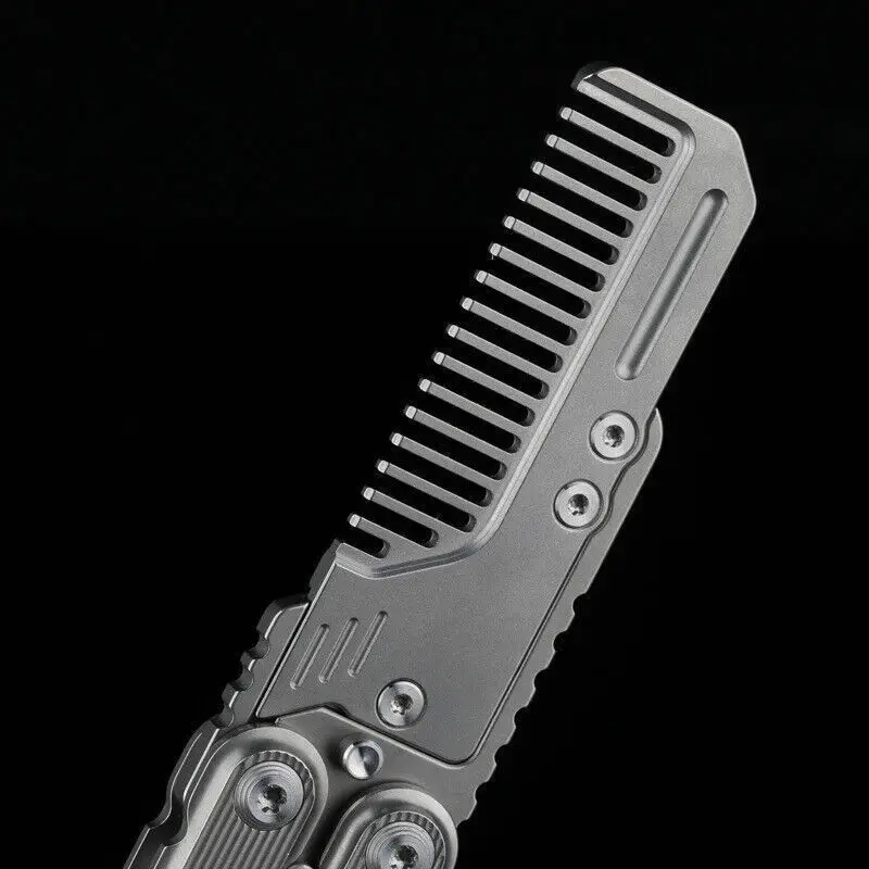 FEGVE EDC Titanium Alloy Comb  - đánh giá và giá Comb Pocket Titanium