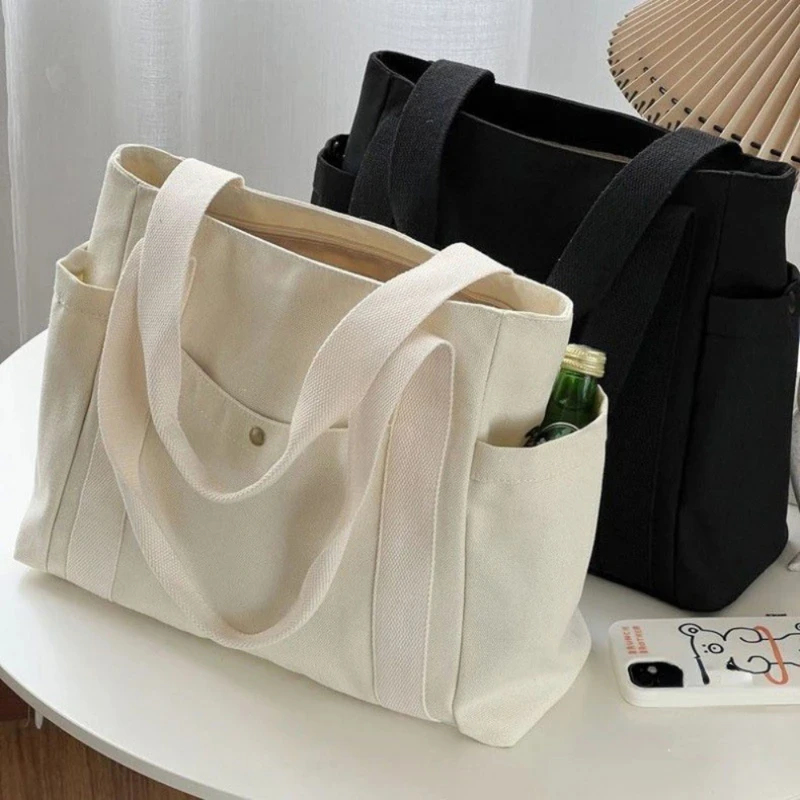 Large Capacity Canvas Tote Bag - đánh giá và giá Edc Carry Bag