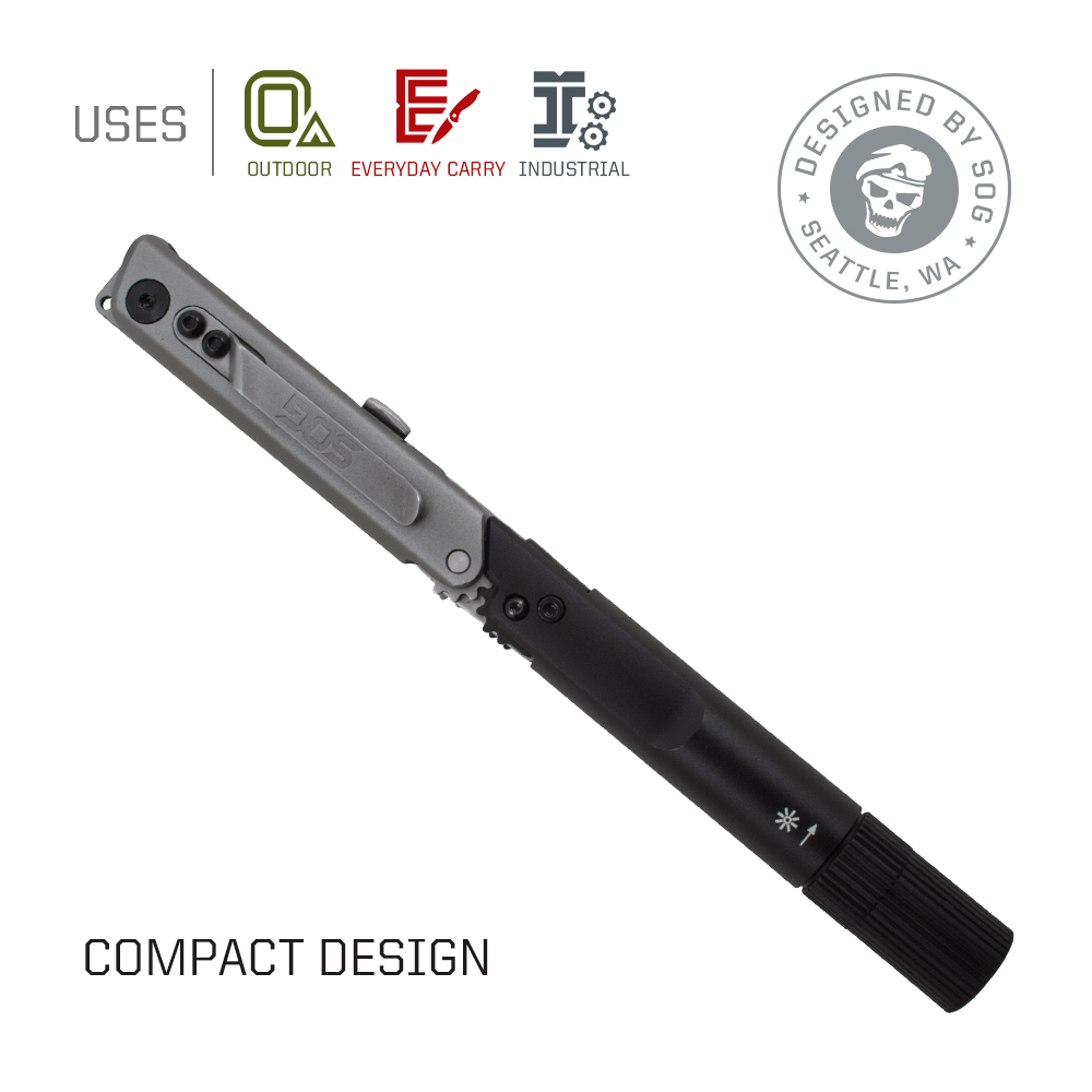 SOG BATON Q2 4 in 1 Multi-Tool - đánh giá và giá Edc Carry Knife