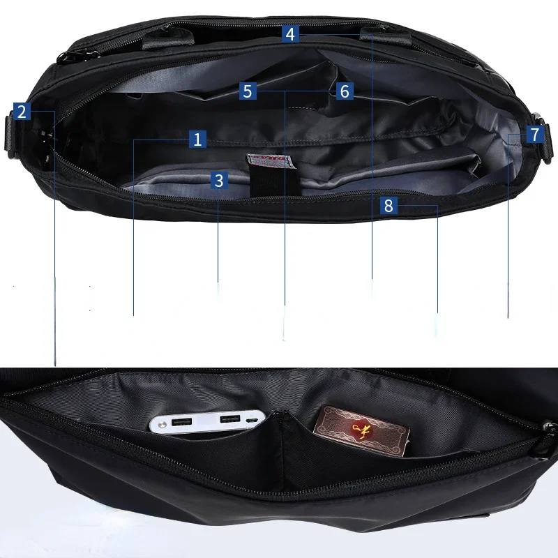BJIAX File Bag Carrying Briefc - đánh giá và giá Edc Carry Bag