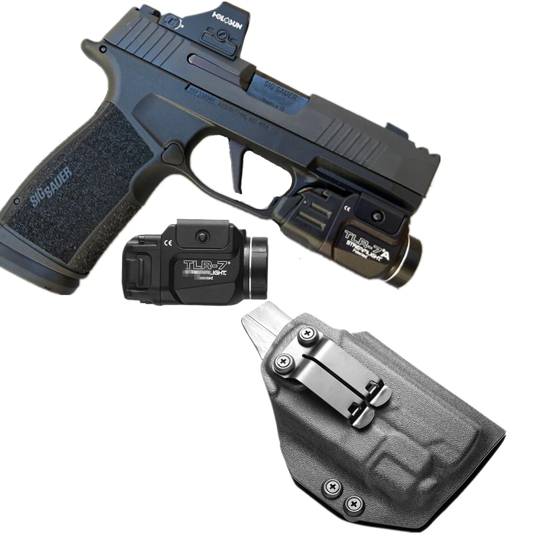 kydex IWB Holster for Sig Saue - đánh giá và giá Edc Flex Carry Belt