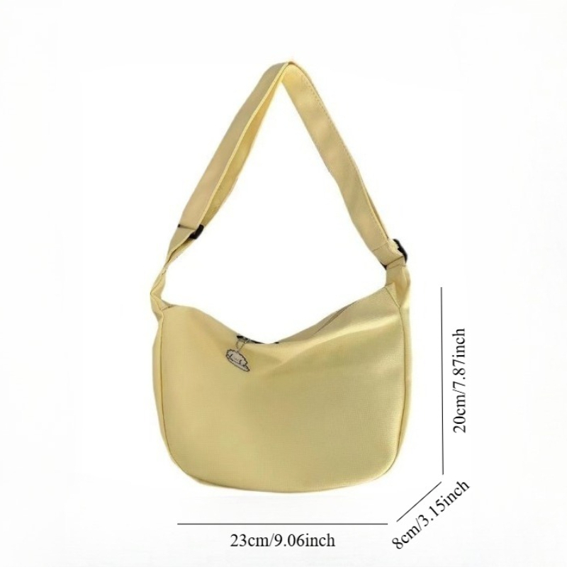 Waffle-Textured Crossbody Bag  - đánh giá và giá Edc Carry Bag