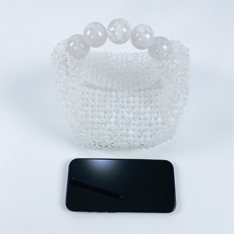 Ins handmade bead woven acryli - đánh giá và giá Edc Carry Bag